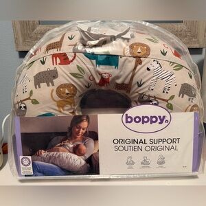 Boppy Original Support Pillow with Colorful Animal Design